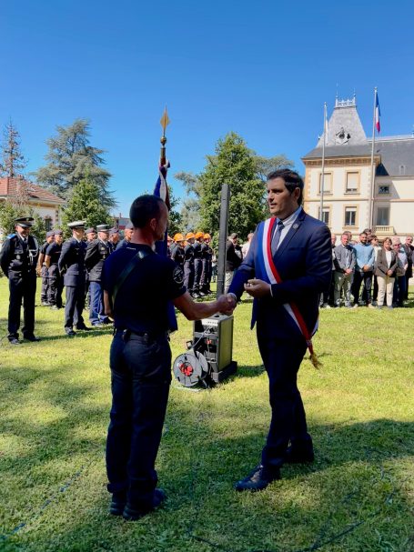 Commémoration du 8 mai 2026 à la mairie d'Andrézieux-Bouthéon
