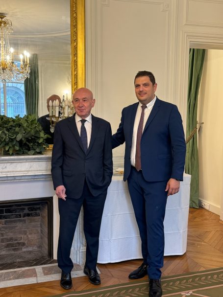 Déjeuner du groupe Les Indépendants, avec Monsieur le Président Claude Malhuret